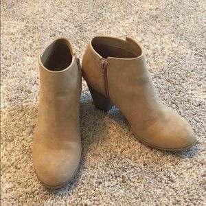 Tan Booties